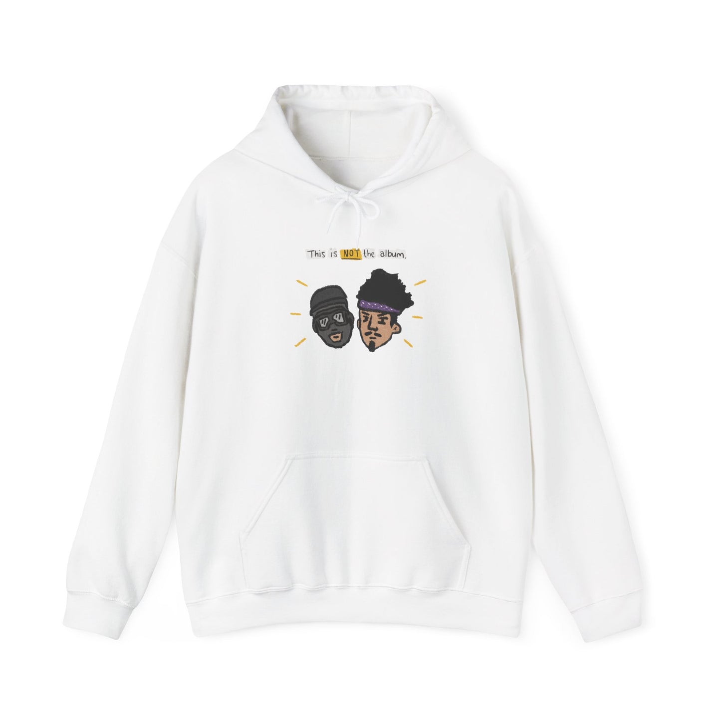 Funny Unisex Hoodie - "This is NOT the album" - Perfect Gift for Music Lovers